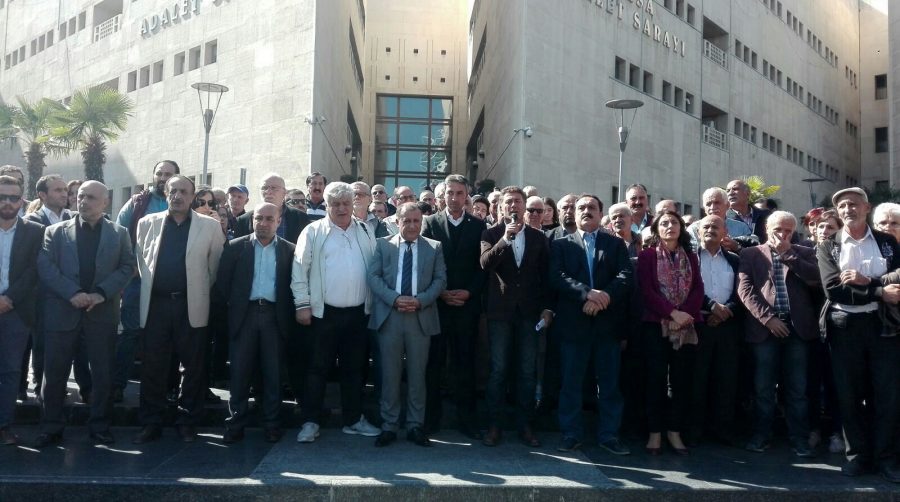 Bursa Demokrasi Güçleri gözaltıları protesto etti