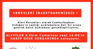 7 Alevi kurumu, Erdoğan’ın açıklamalarına ilişkin ortak açıklama yapacak